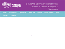 Tablet Screenshot of monkeybizz.ca